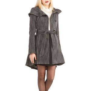 Once Upon a Thyme coat in salt and pepper